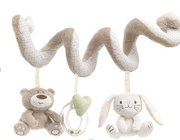 Soft Infant Toddler Rattles for Stroller and Crib