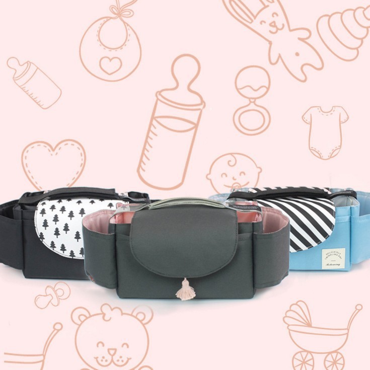 Multifunctional Stroller Organizer Bag