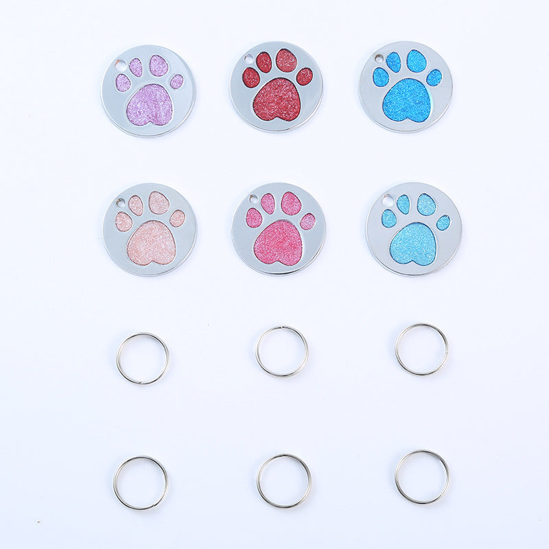 Pet Foot Sole ID Card