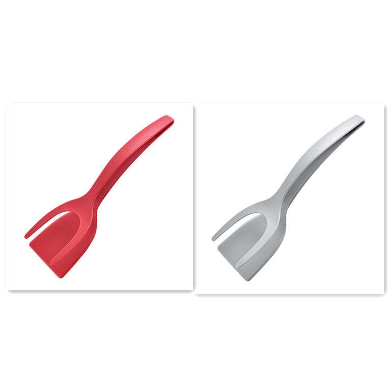 2-in-1 Grip and Flip Tongs