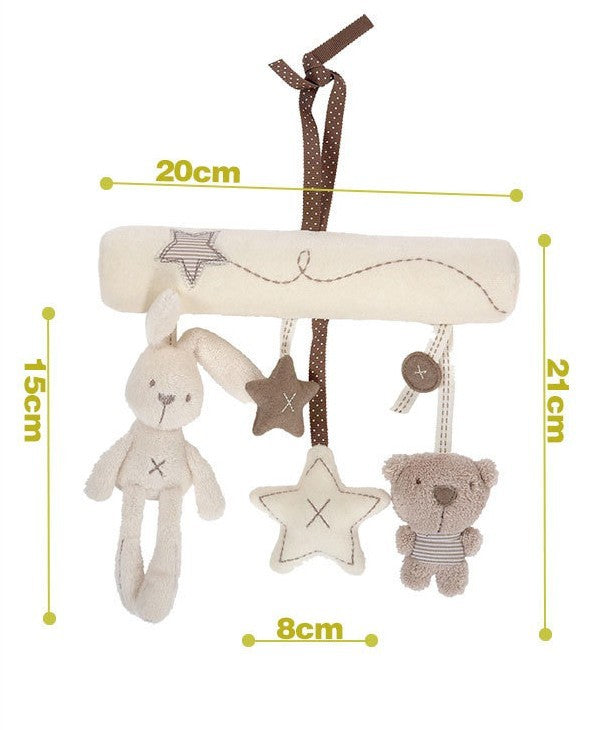 Soft Infant Toddler Rattles for Stroller and Crib
