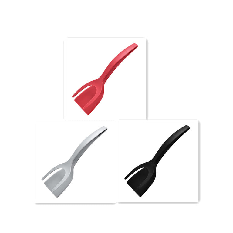 2-in-1 Grip and Flip Tongs