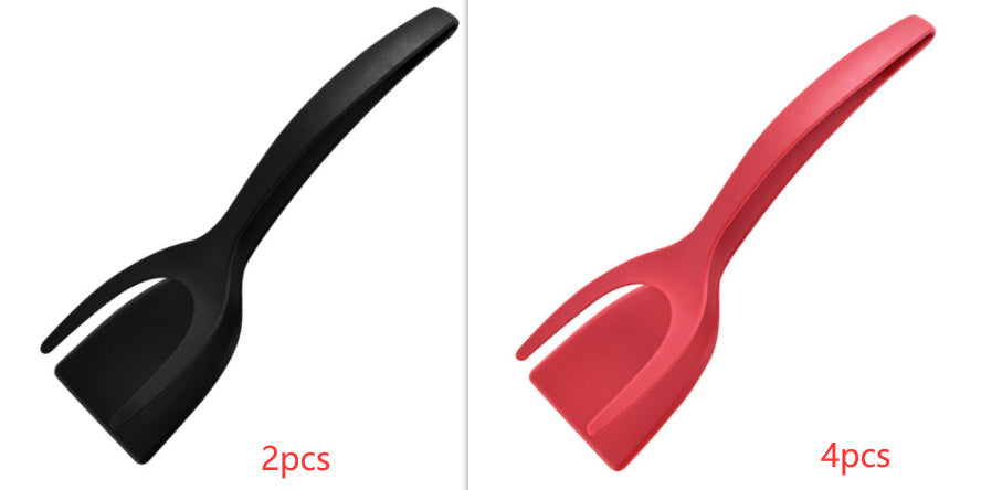 2-in-1 Grip and Flip Tongs