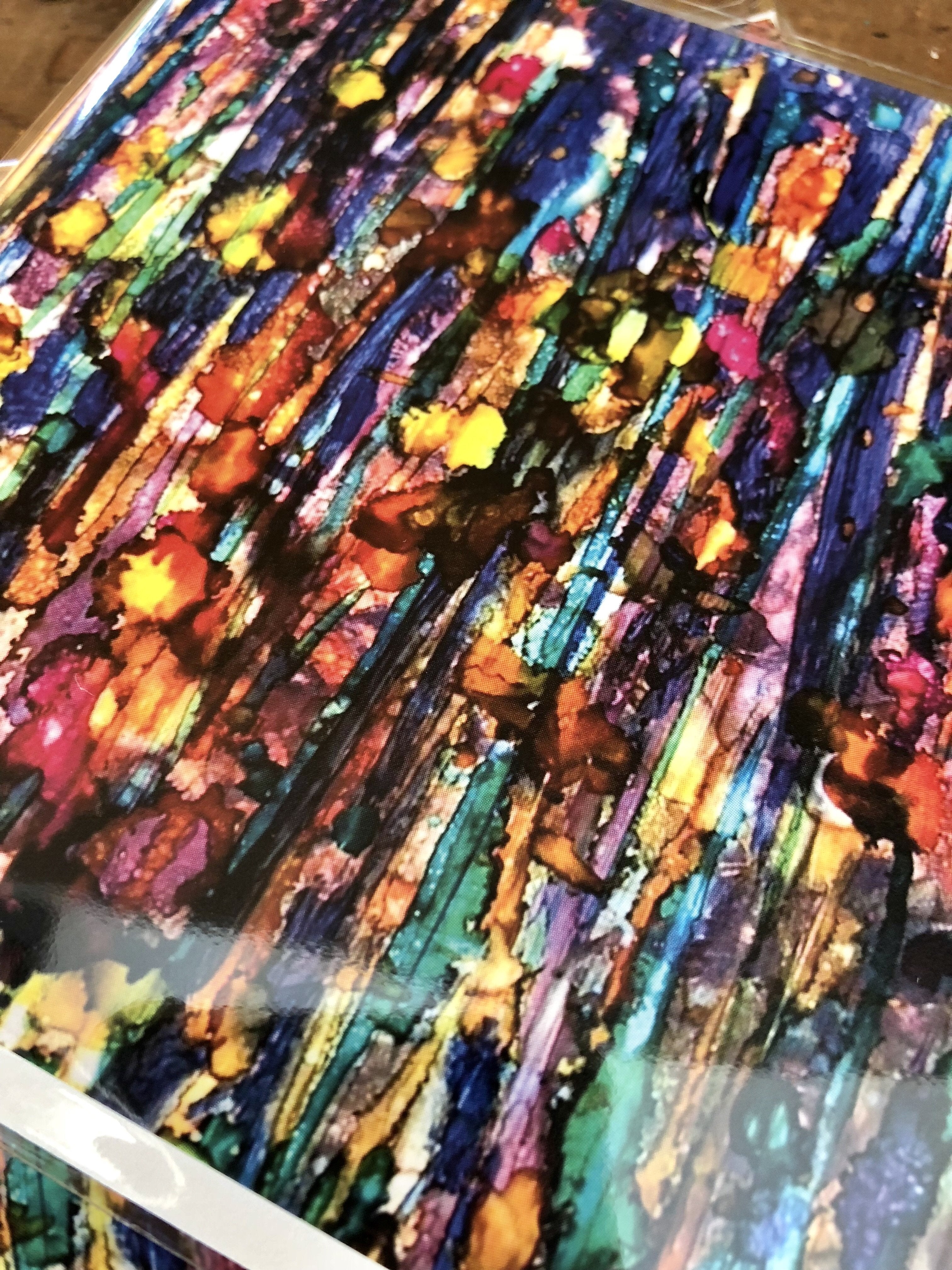 Abstract Forest : Art Prints