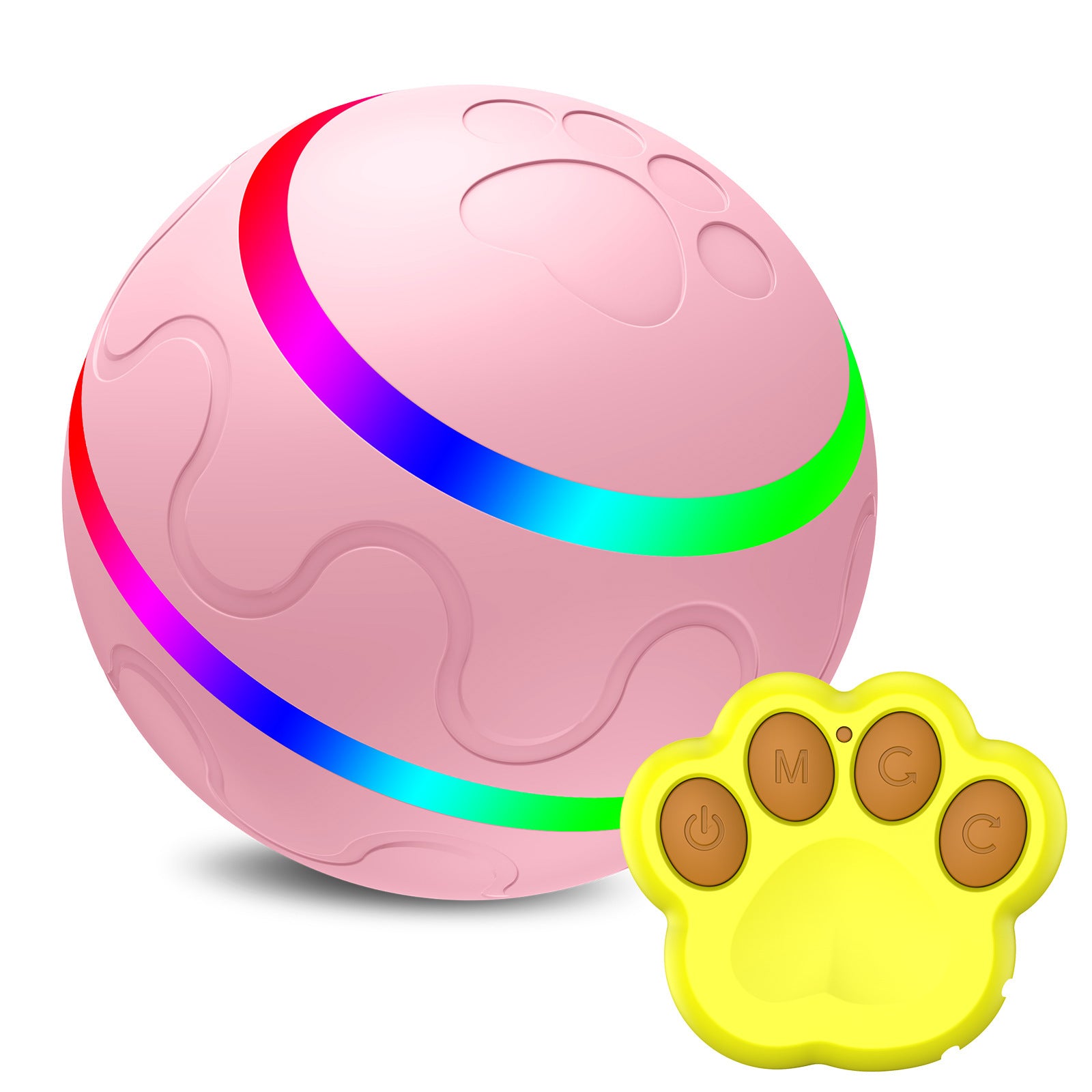 USB Automatic Rotating Cat Toy Ball