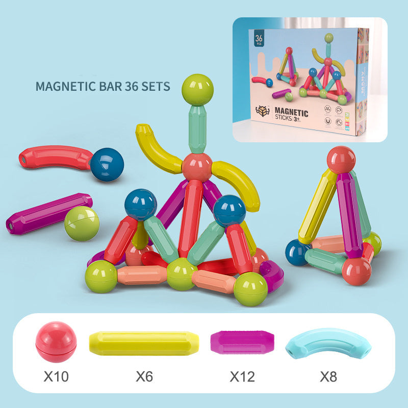 Kids Magnetic Building Blocks Set