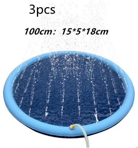 Non-Slip Splash Pad for Kids and Pets