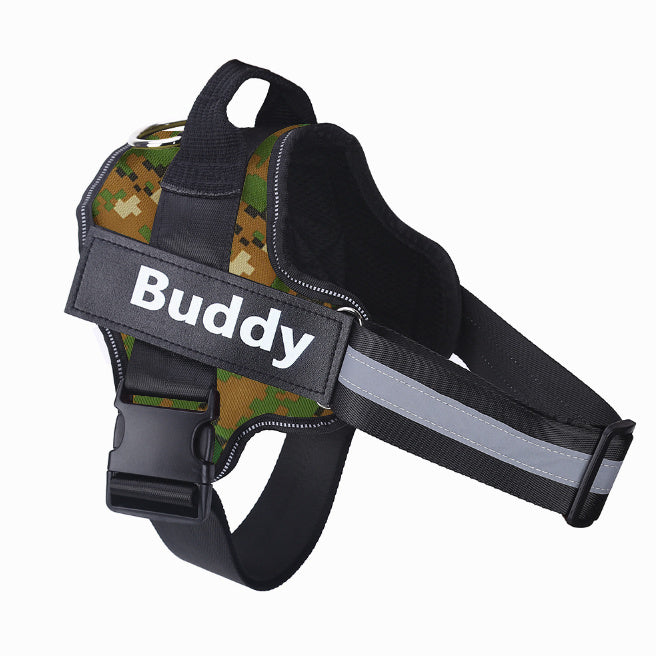 Personalized Reflective Dog Harness Vest