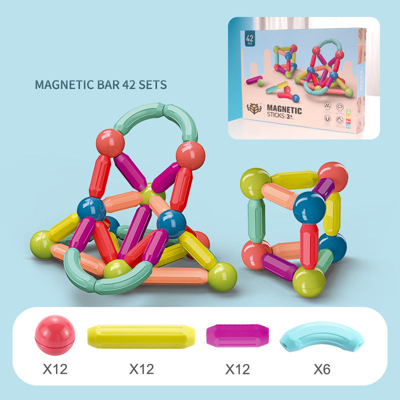 Kids Magnetic Building Blocks Set