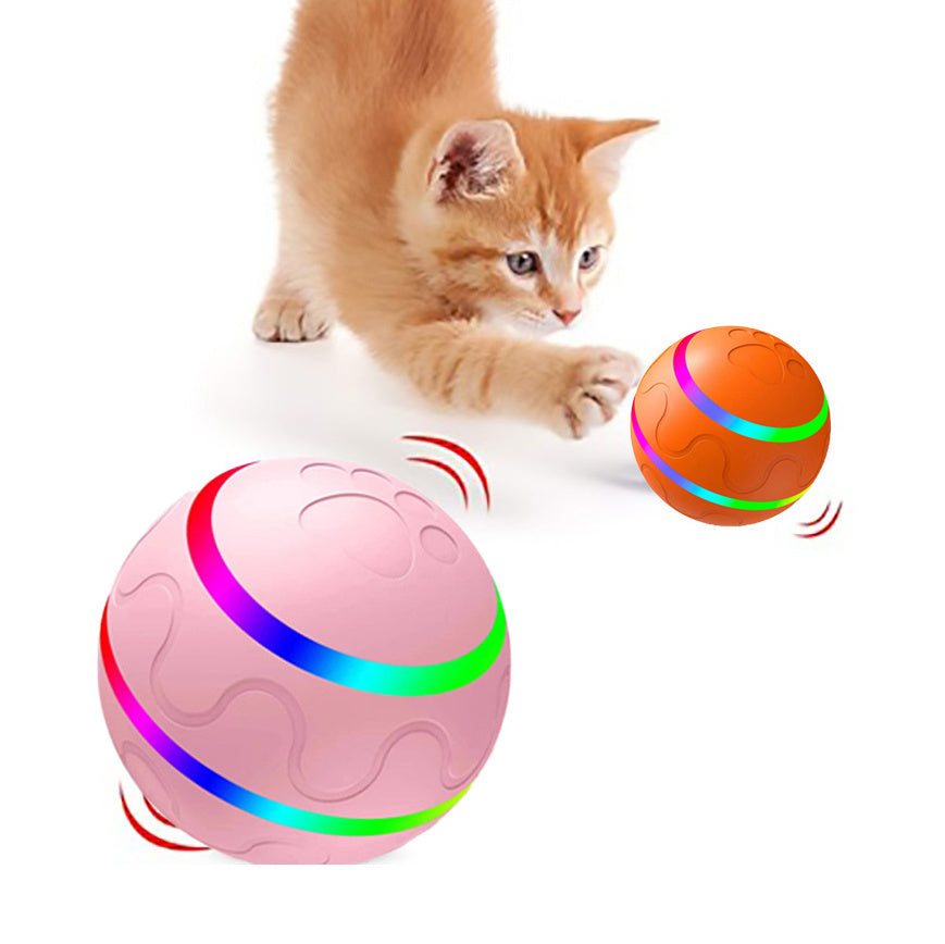 USB Automatic Rotating Cat Toy Ball