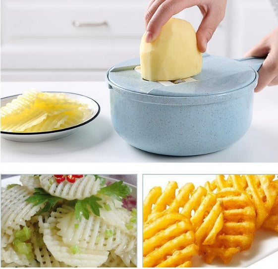 8-in-1 Mandoline Vegetable Slicer