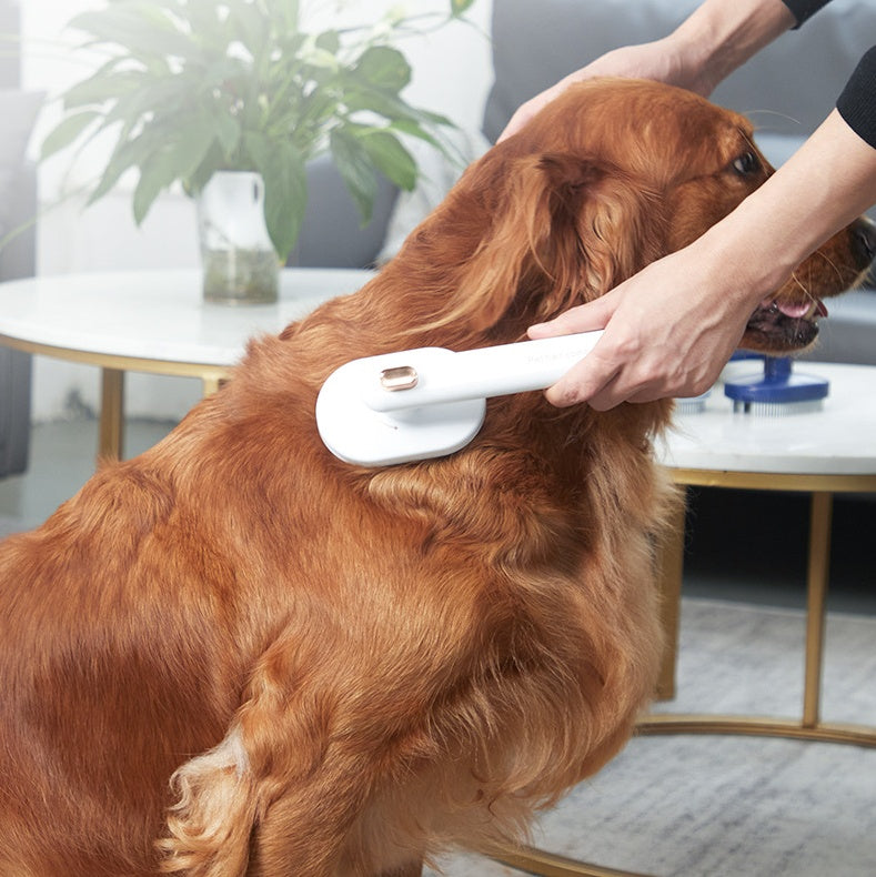 Self-Cleaning Pet Hair Removal Comb