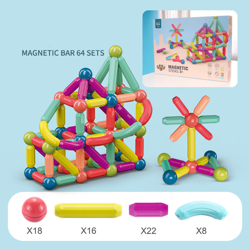 Kids Magnetic Building Blocks Set