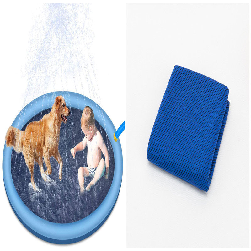 Non-Slip Splash Pad for Kids and Pets