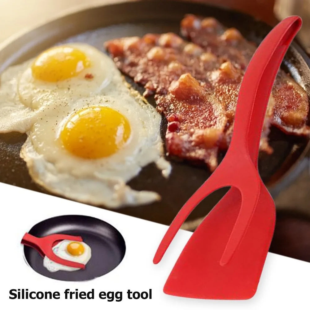 2-in-1 Grip and Flip Tongs