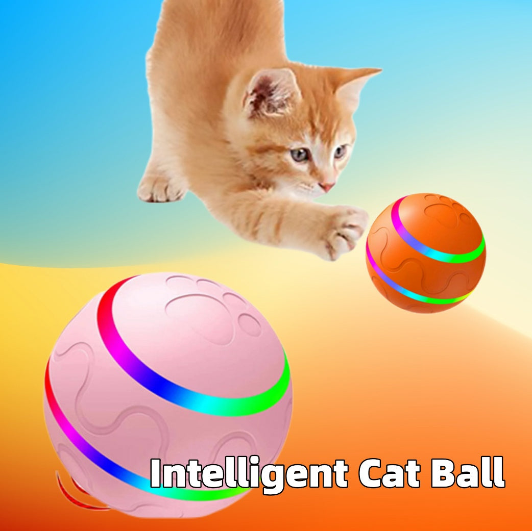 USB Automatic Rotating Cat Toy Ball